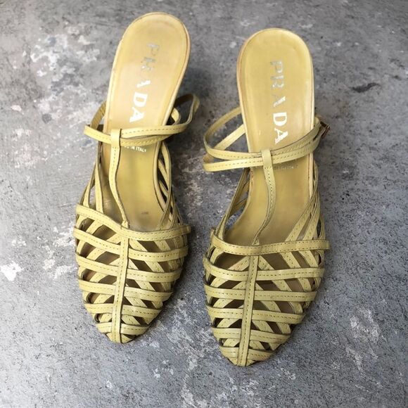 Prada woven sandals - Picture 1 of 12